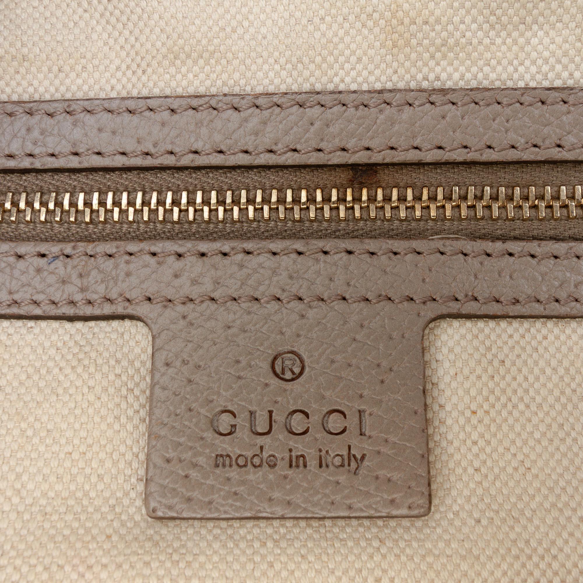 Gucci Medium GG Canvas Bree Satchel