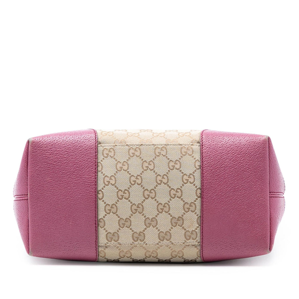 Gucci Medium GG Canvas Bree Satchel