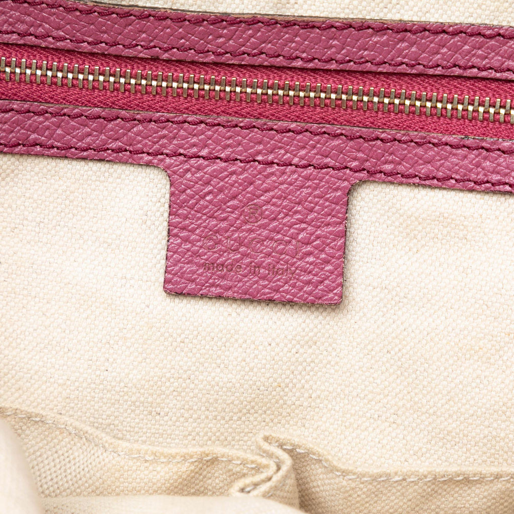 Gucci Medium GG Canvas Bree Satchel