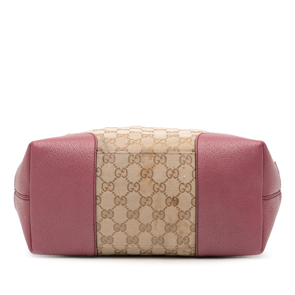 Gucci Medium GG Canvas Bree Satchel