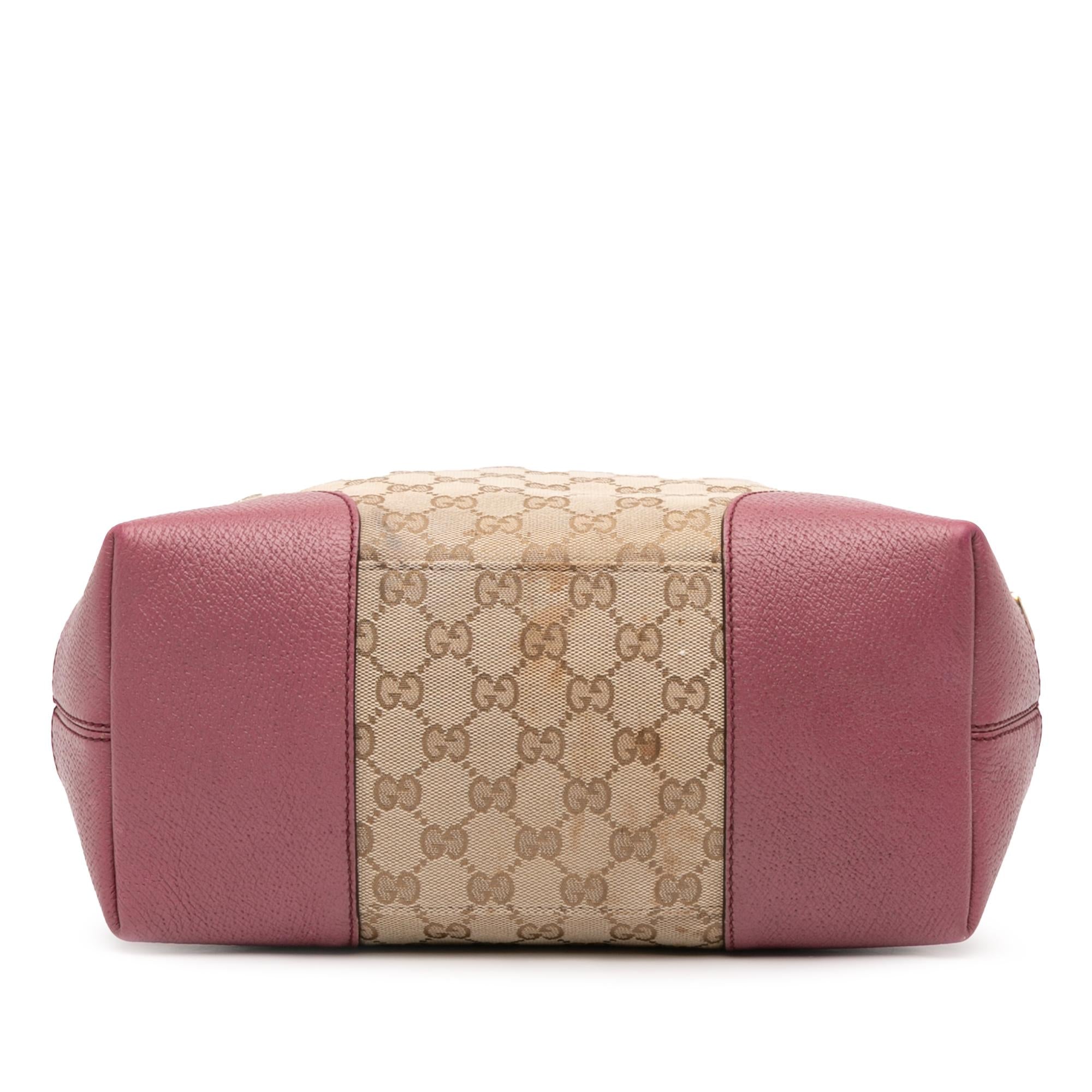 Gucci Medium GG Canvas Bree Satchel