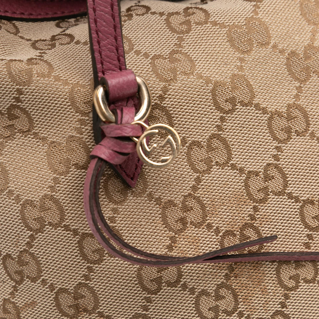 Gucci Medium GG Canvas Bree Satchel