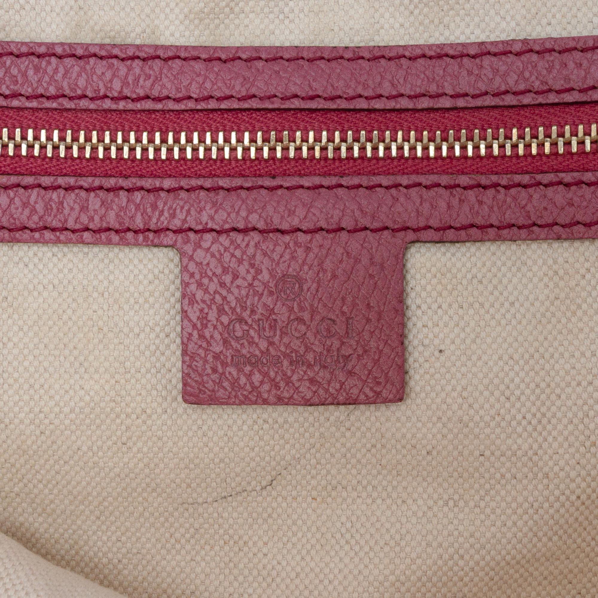 Gucci Medium GG Canvas Bree Satchel