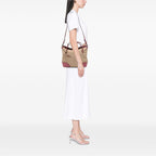 Gucci Medium GG Canvas Bree Satchel