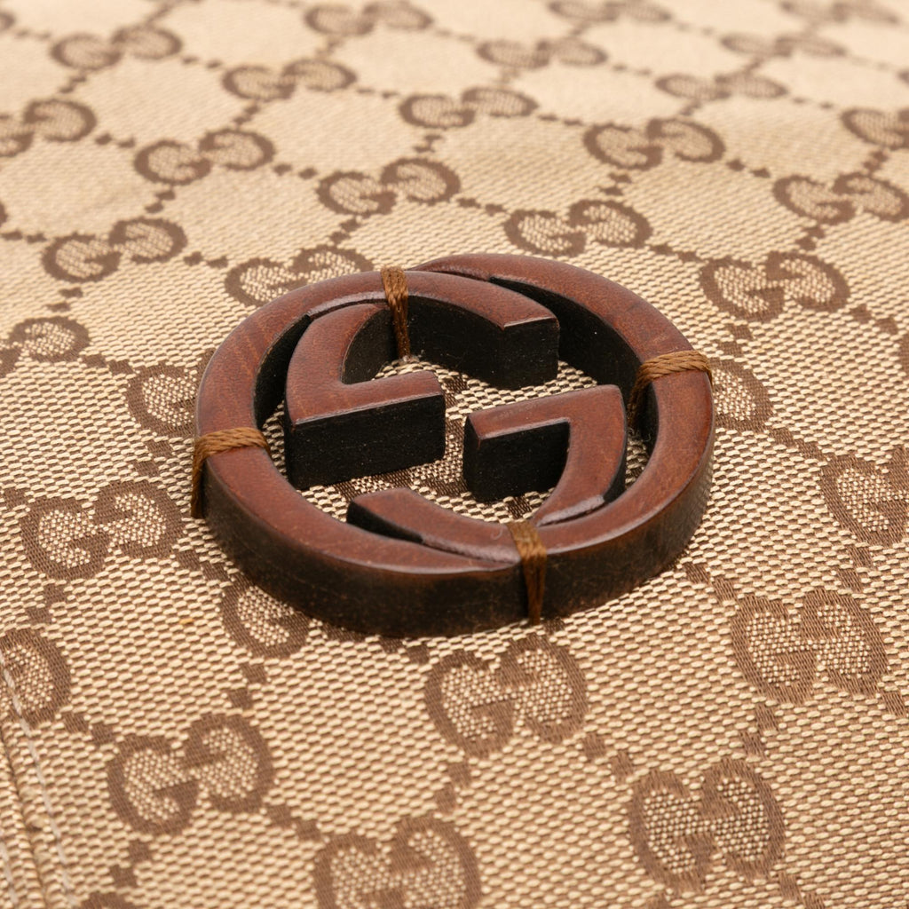 Gucci Medium GG Canvas Brick Lane Convertible Hobo