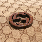 Gucci Medium GG Canvas Brick Lane Convertible Hobo