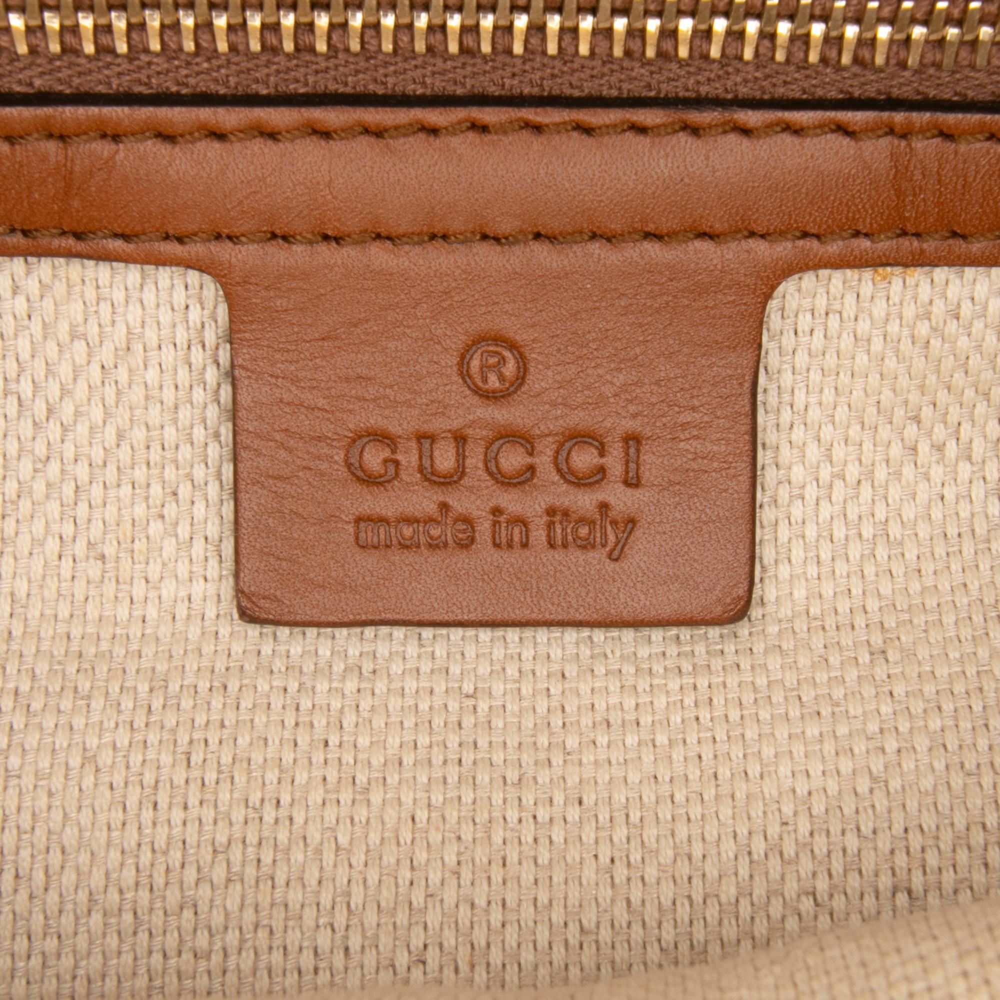 Gucci Medium GG Canvas Brick Lane Convertible Hobo