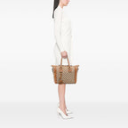 Gucci Medium GG Canvas Charm Satchel