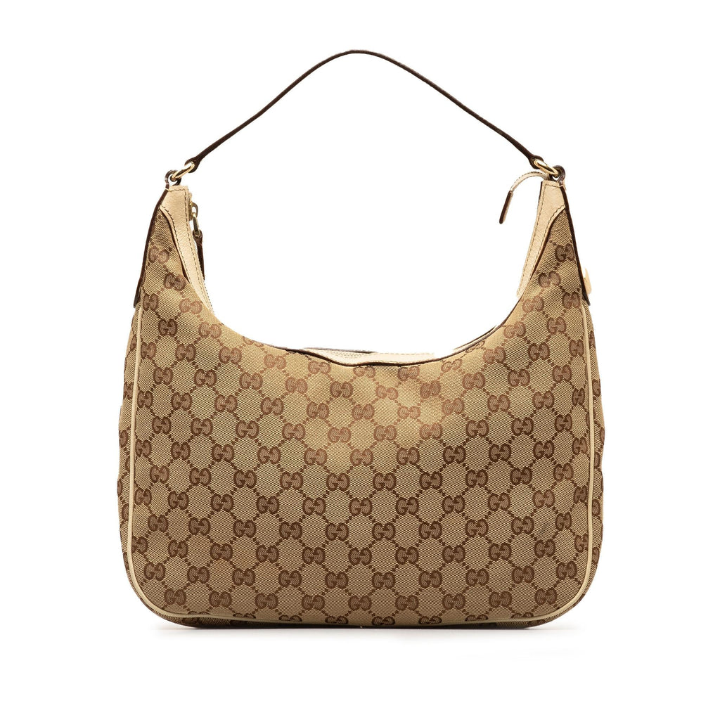 Gucci Medium GG Canvas Charmy Hobo (SHG-ZQzwN6)