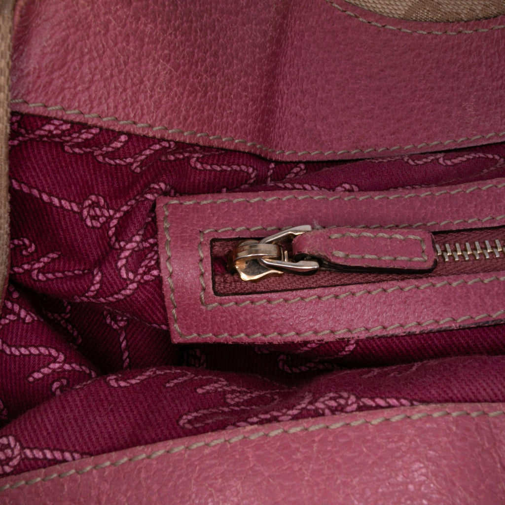 Gucci Medium GG Canvas Charmy Shoulder Bag