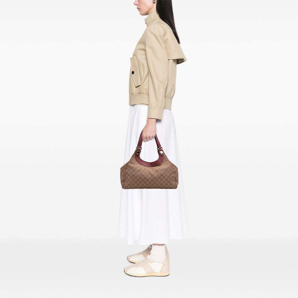 Gucci Medium GG Canvas Charmy Shoulder Bag