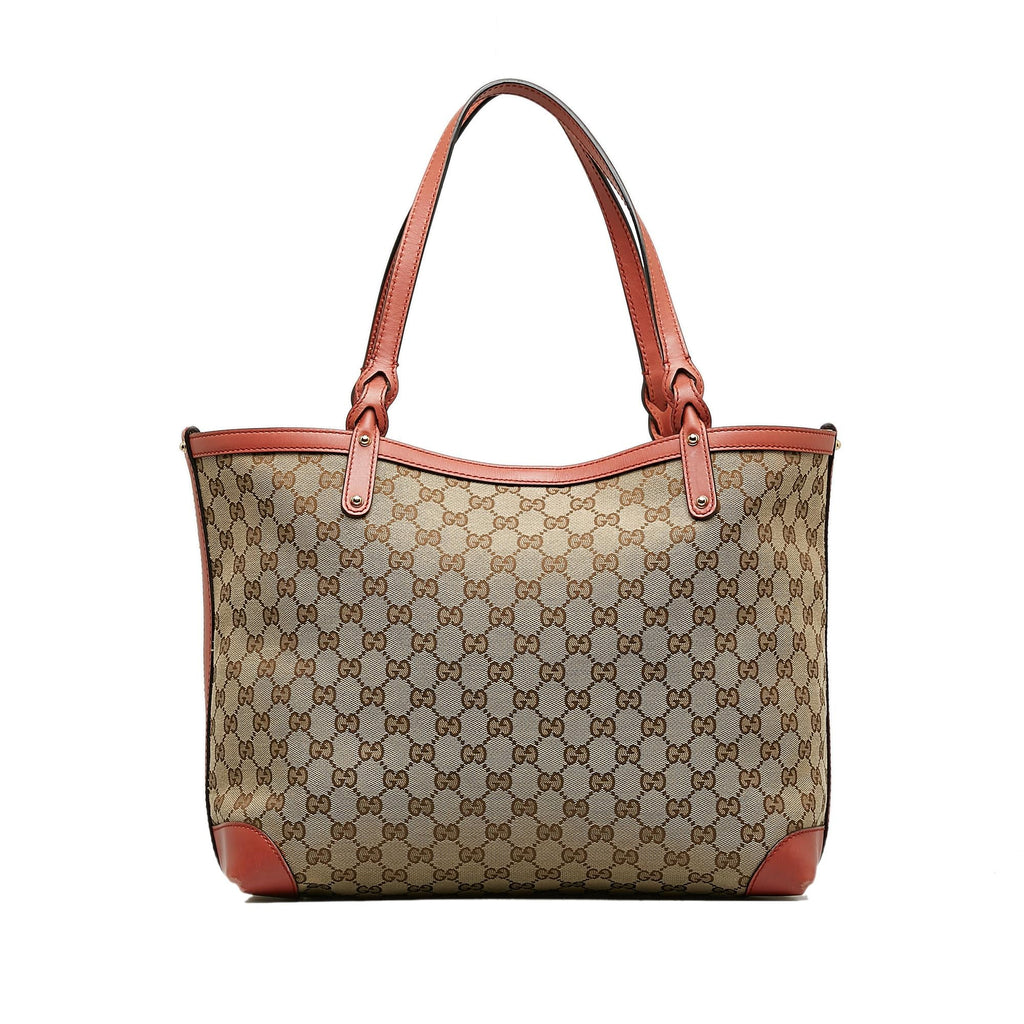 Gucci Medium GG Canvas Craft Tote Bag (SHG-NM3V4c)