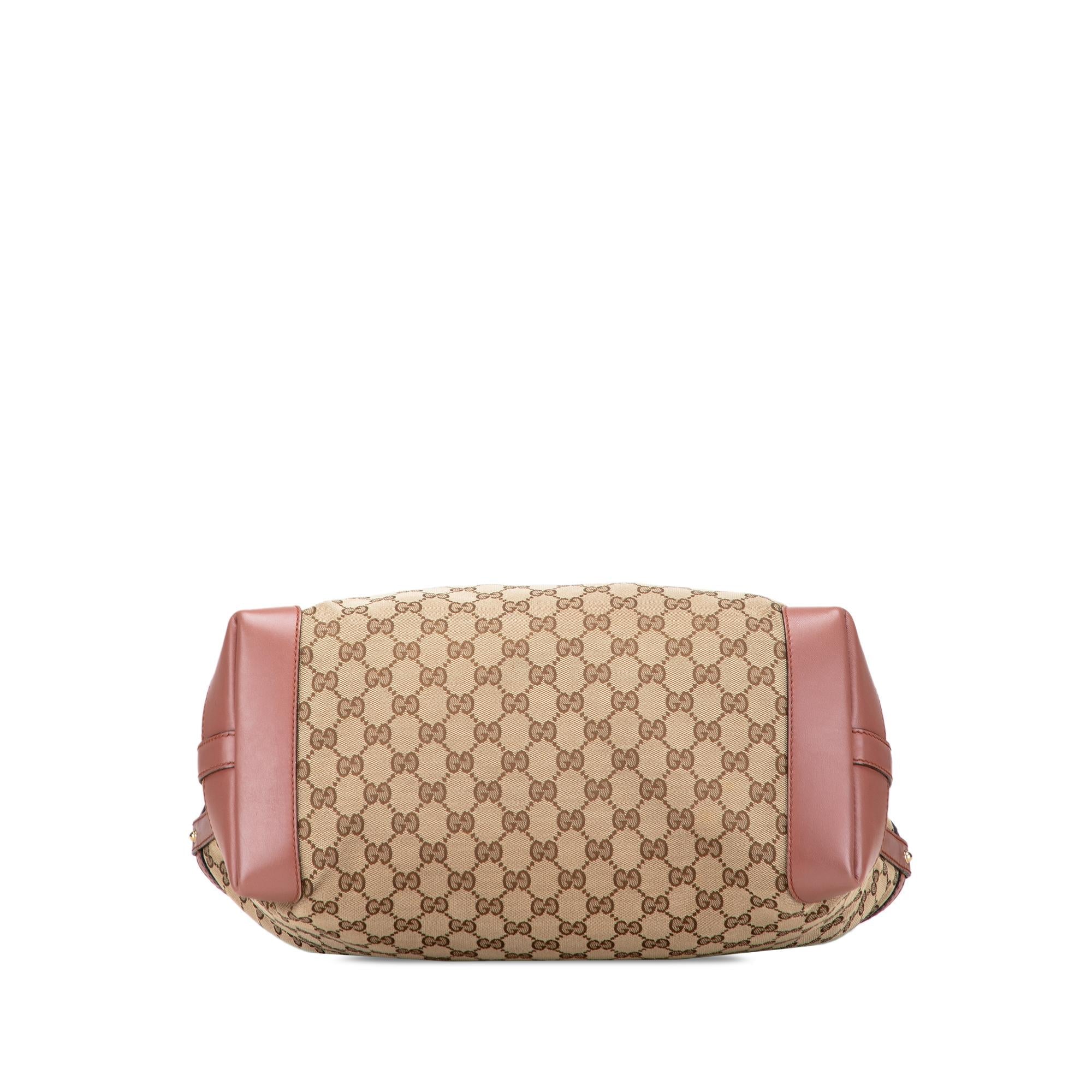 Gucci Medium GG Canvas Craft Tote