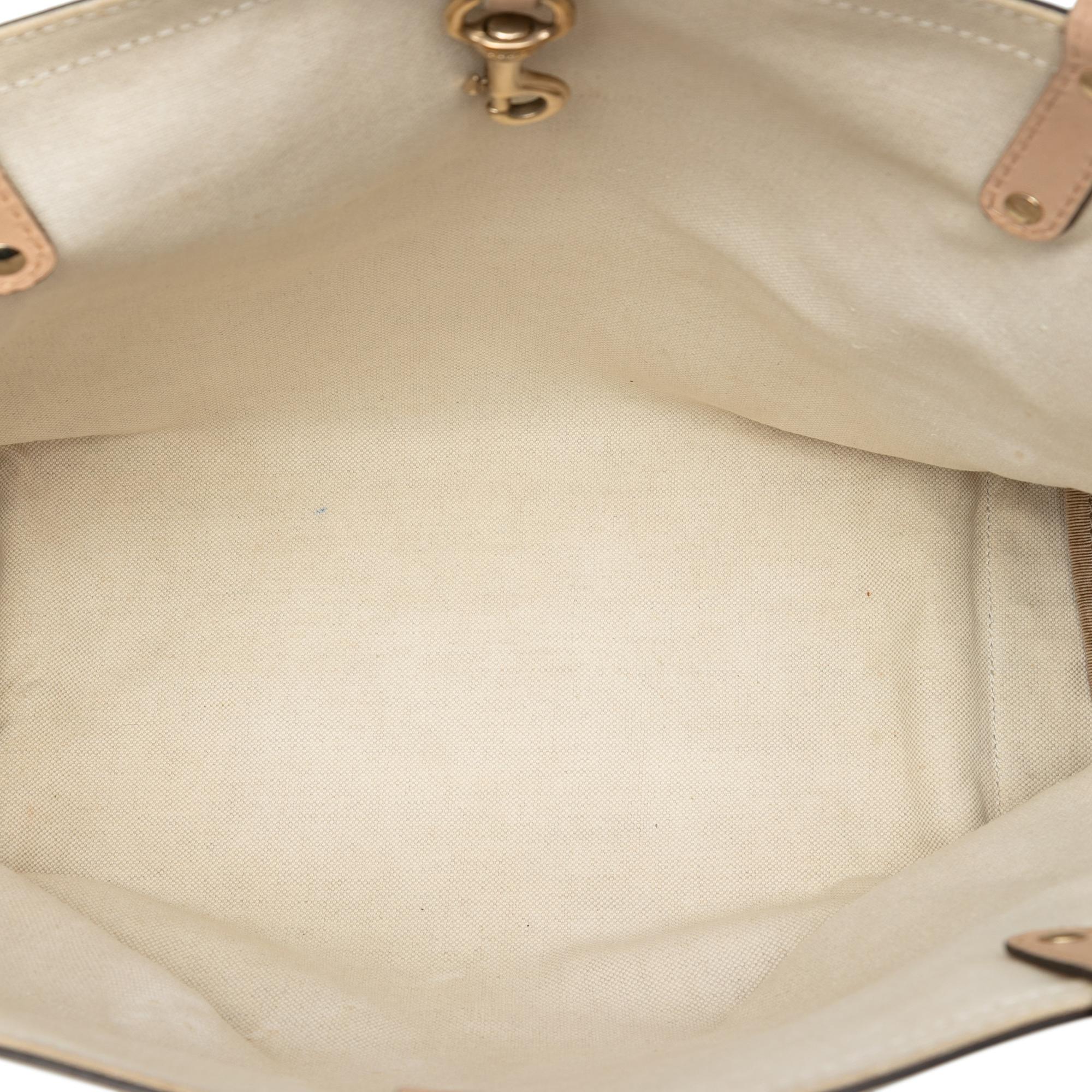 Gucci Medium GG Canvas Craft Tote