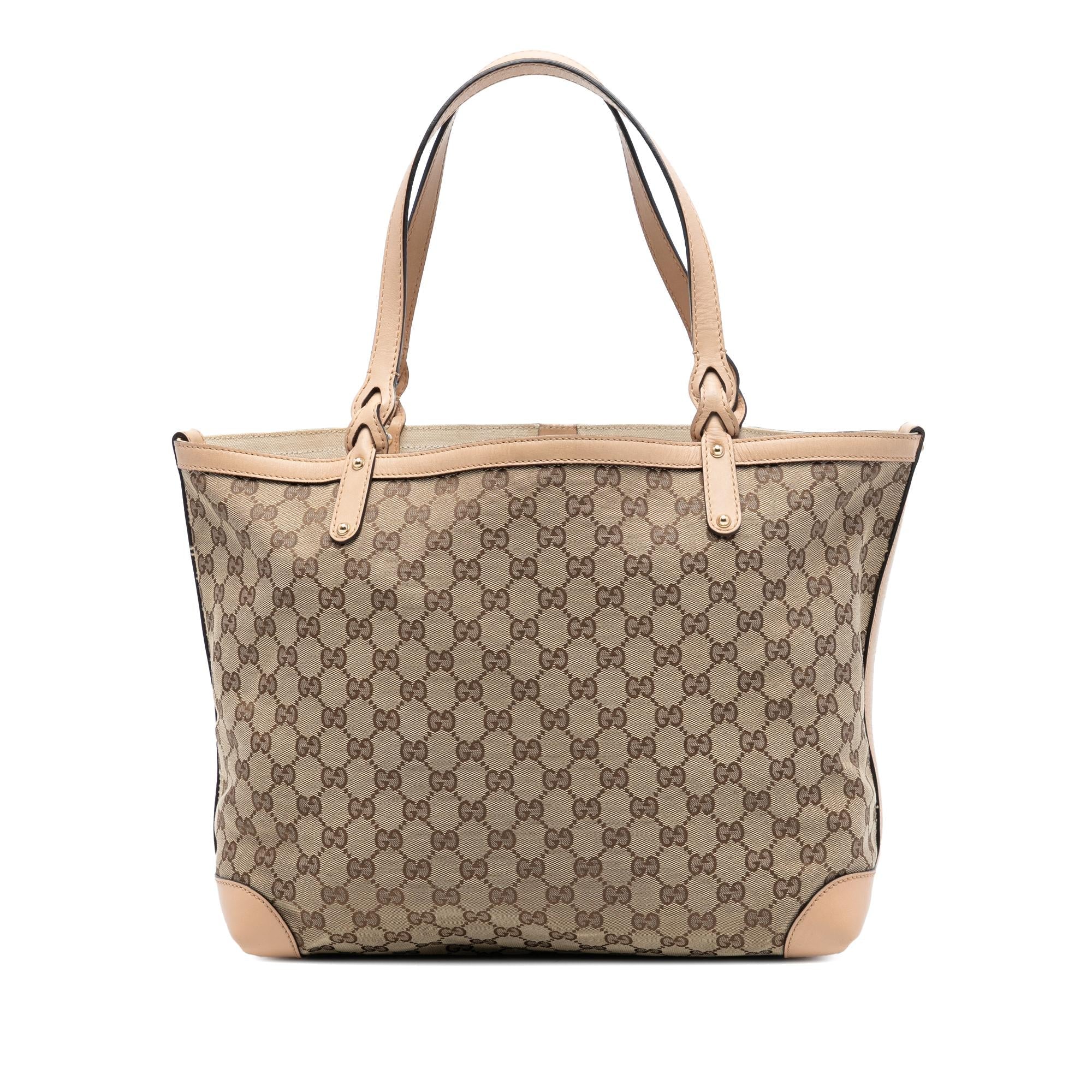 Gucci Medium GG Canvas Craft Tote