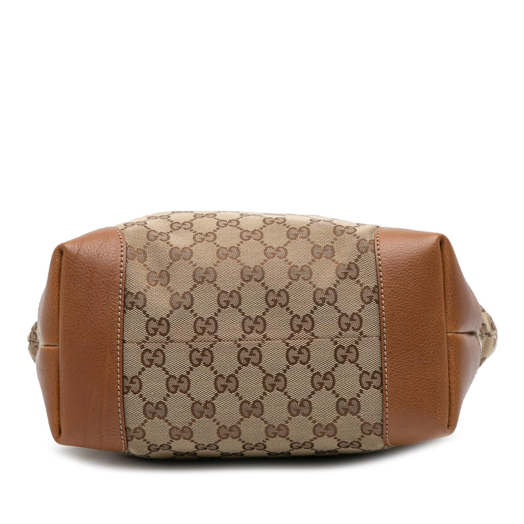 Gucci Medium GG Canvas GG Charm Tote