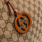 Gucci Medium GG Canvas GG Charm Tote