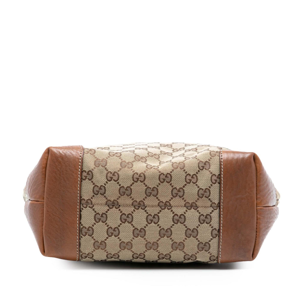 Gucci Medium GG Canvas GG Charm Tote