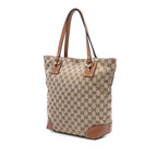 Gucci Medium GG Canvas GG Charm Tote
