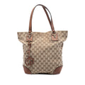 Gucci Medium GG Canvas GG Charm Tote