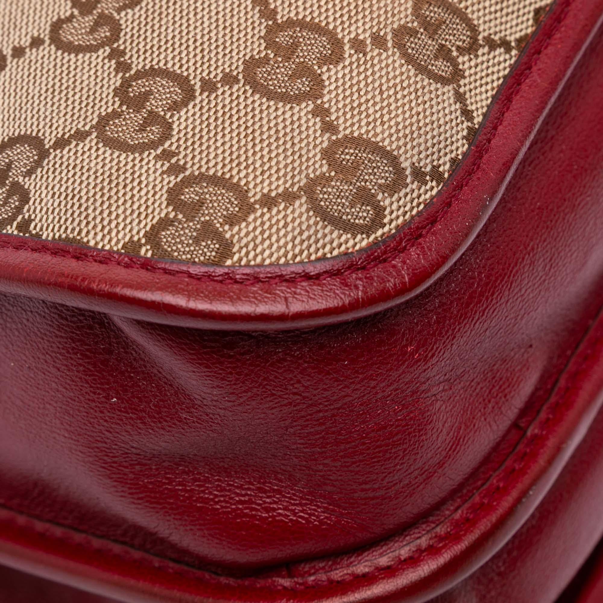 Gucci Medium GG Canvas Horsebit 1955 Chain Tote