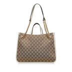 Gucci Medium GG Canvas Horsebit 1955 Tote (SHG-vcUCLM)