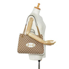 Gucci Medium GG Canvas Horsebit 1955 Tote (SHG-vcUCLM)
