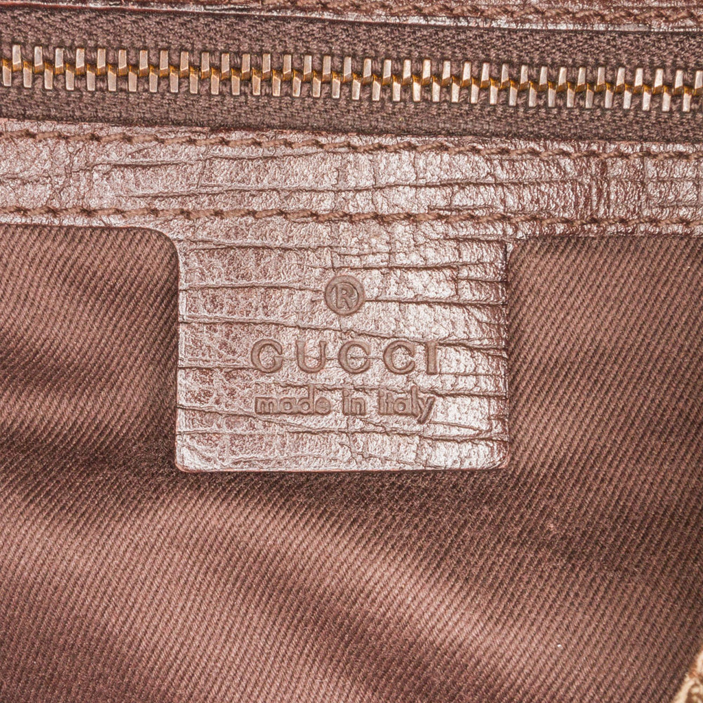 Gucci Medium GG Canvas Horsebit Hobo (SHG-EgWdH2)