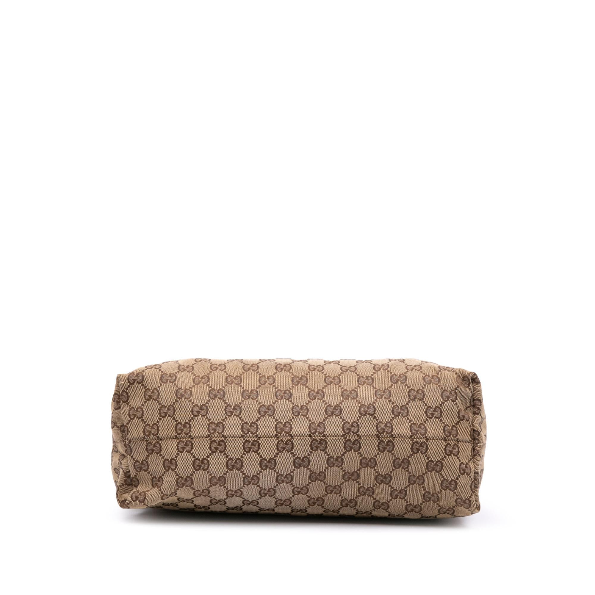 Gucci Medium GG Canvas Icon Bit Satchel