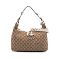Gucci Medium GG Canvas Icon Bit Satchel
