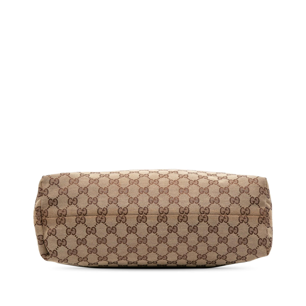 Gucci Medium GG Canvas Icon Bit Satchel