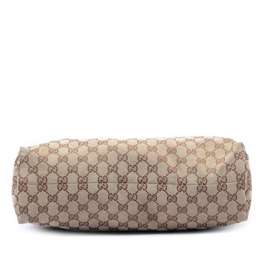 Gucci Medium GG Canvas Icon Bit Satchel