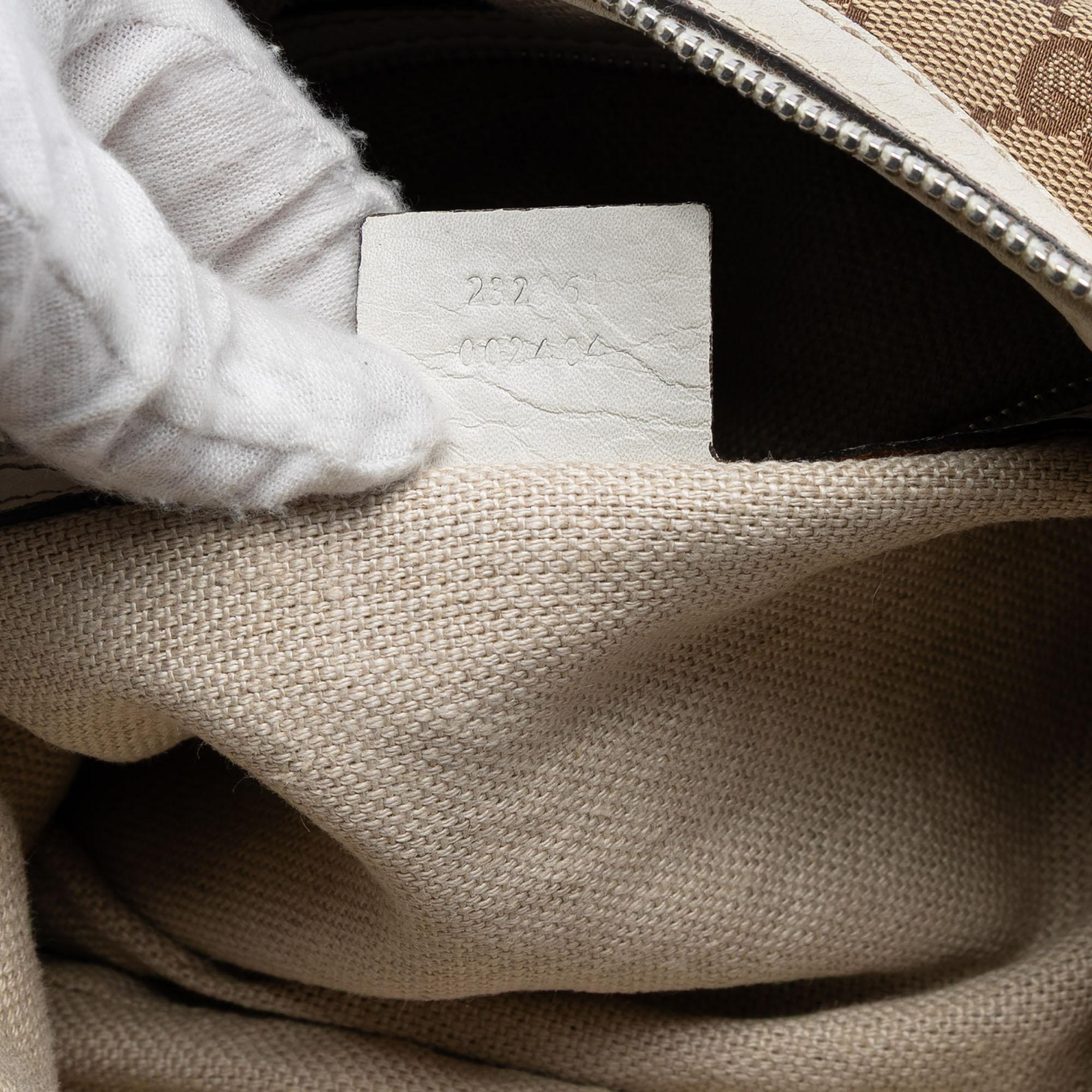 Gucci Medium GG Canvas Icon Bit Satchel
