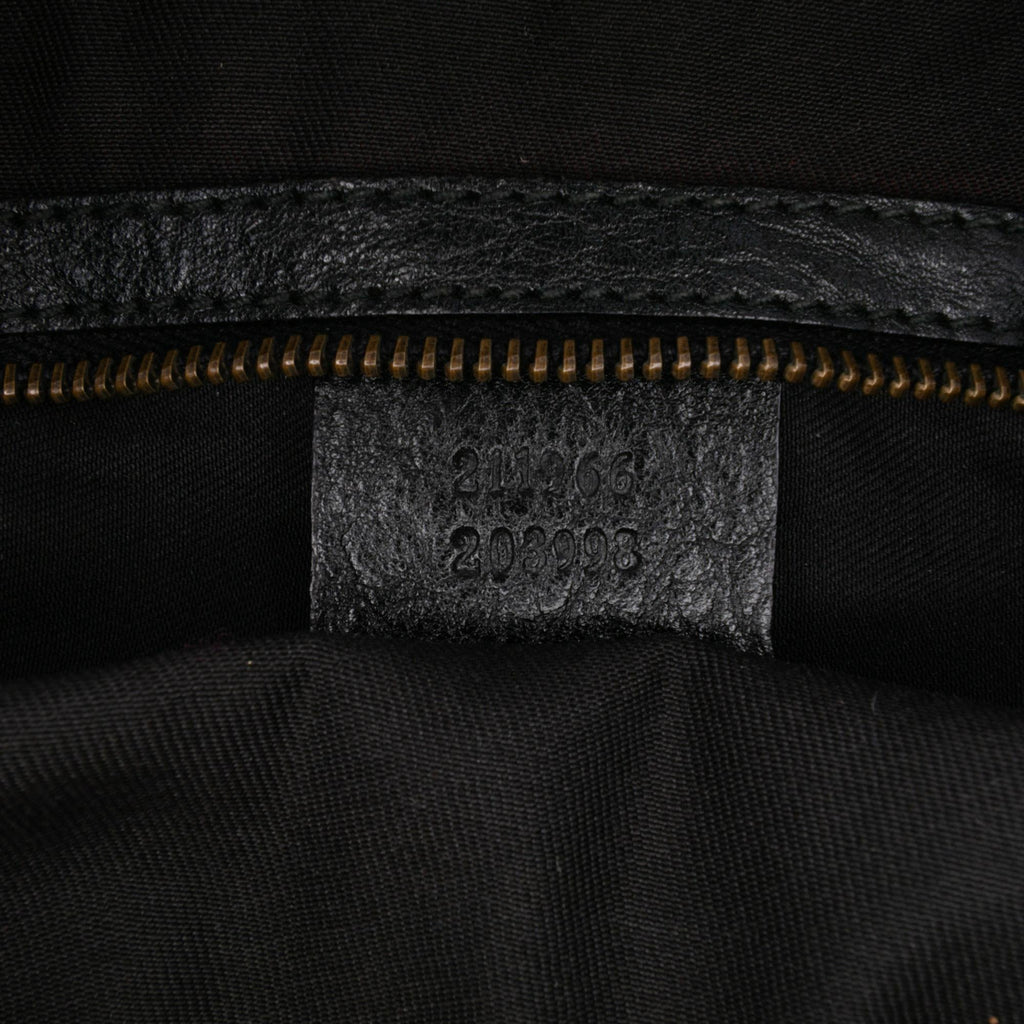 Gucci Medium GG Canvas Jockey Hobo