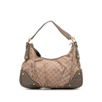 Gucci Medium GG Canvas Jockey Hobo