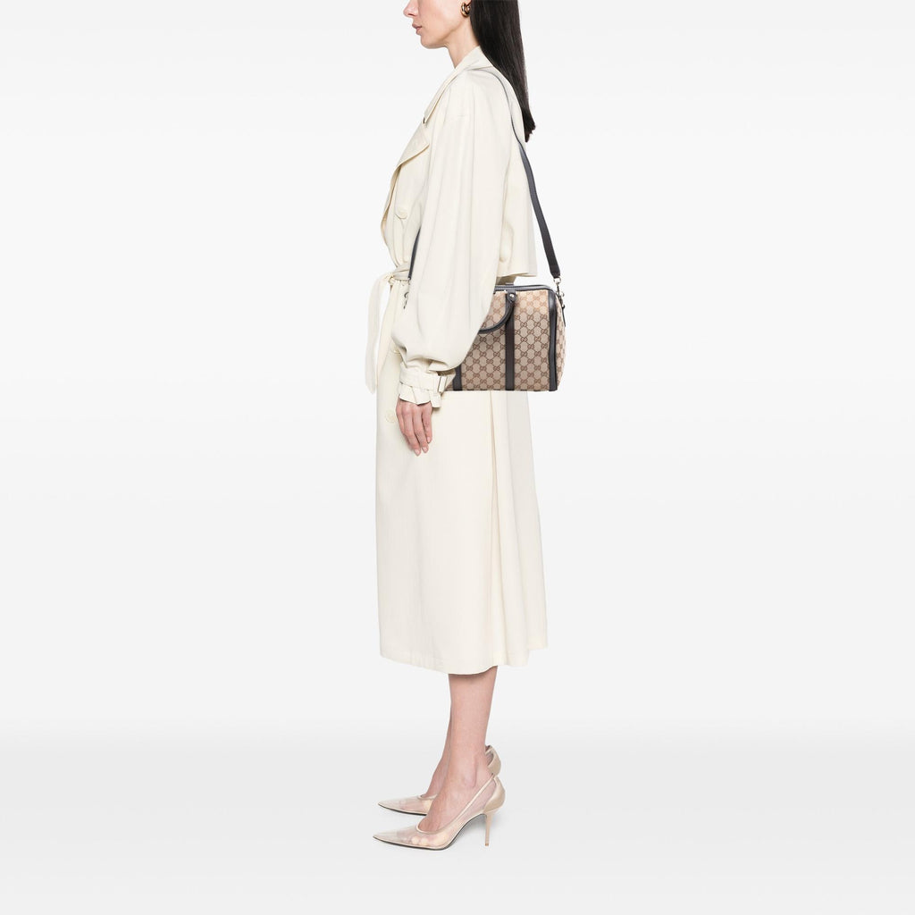 Gucci Medium GG Canvas Joy Boston Bag