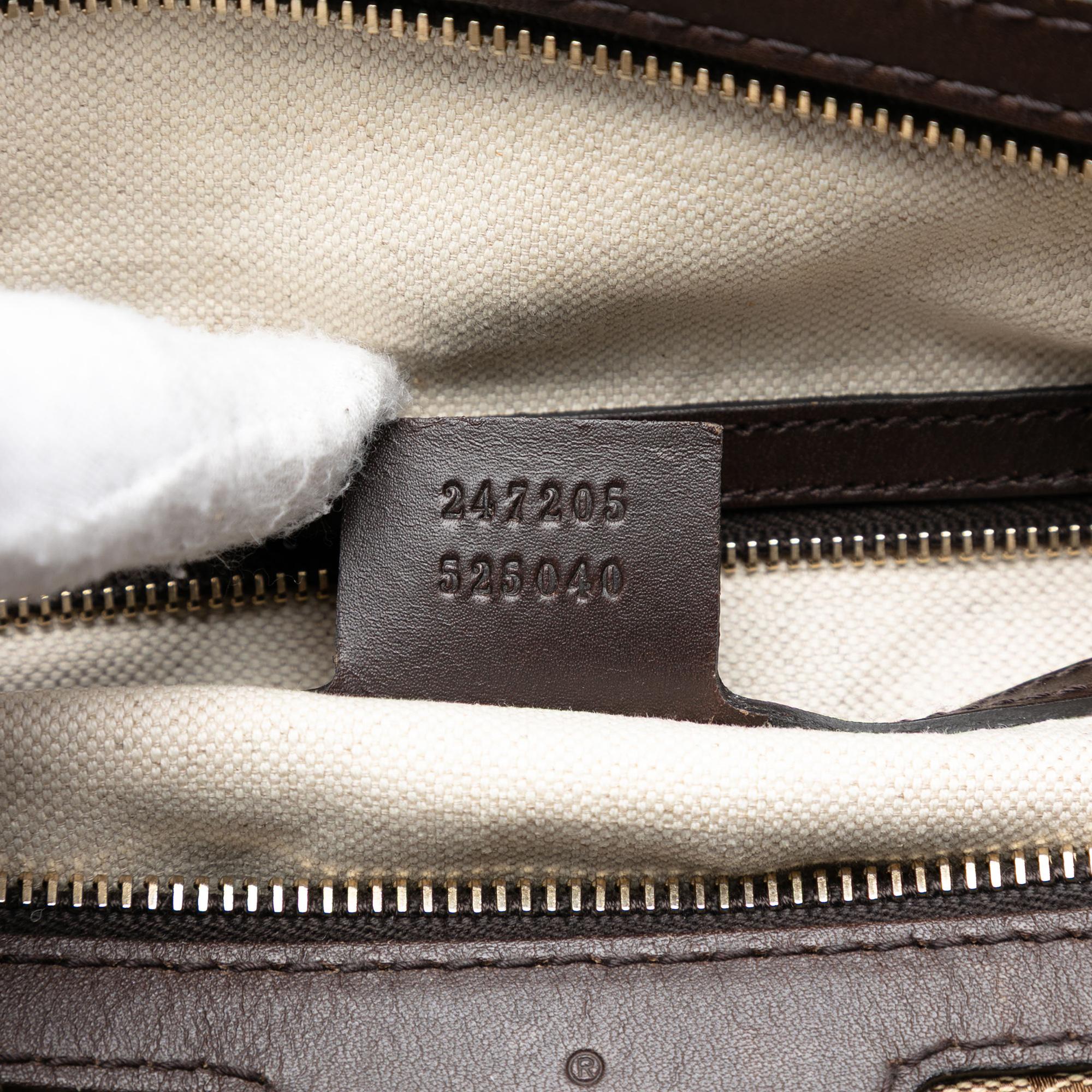 Gucci Medium GG Canvas Joy Boston Bag