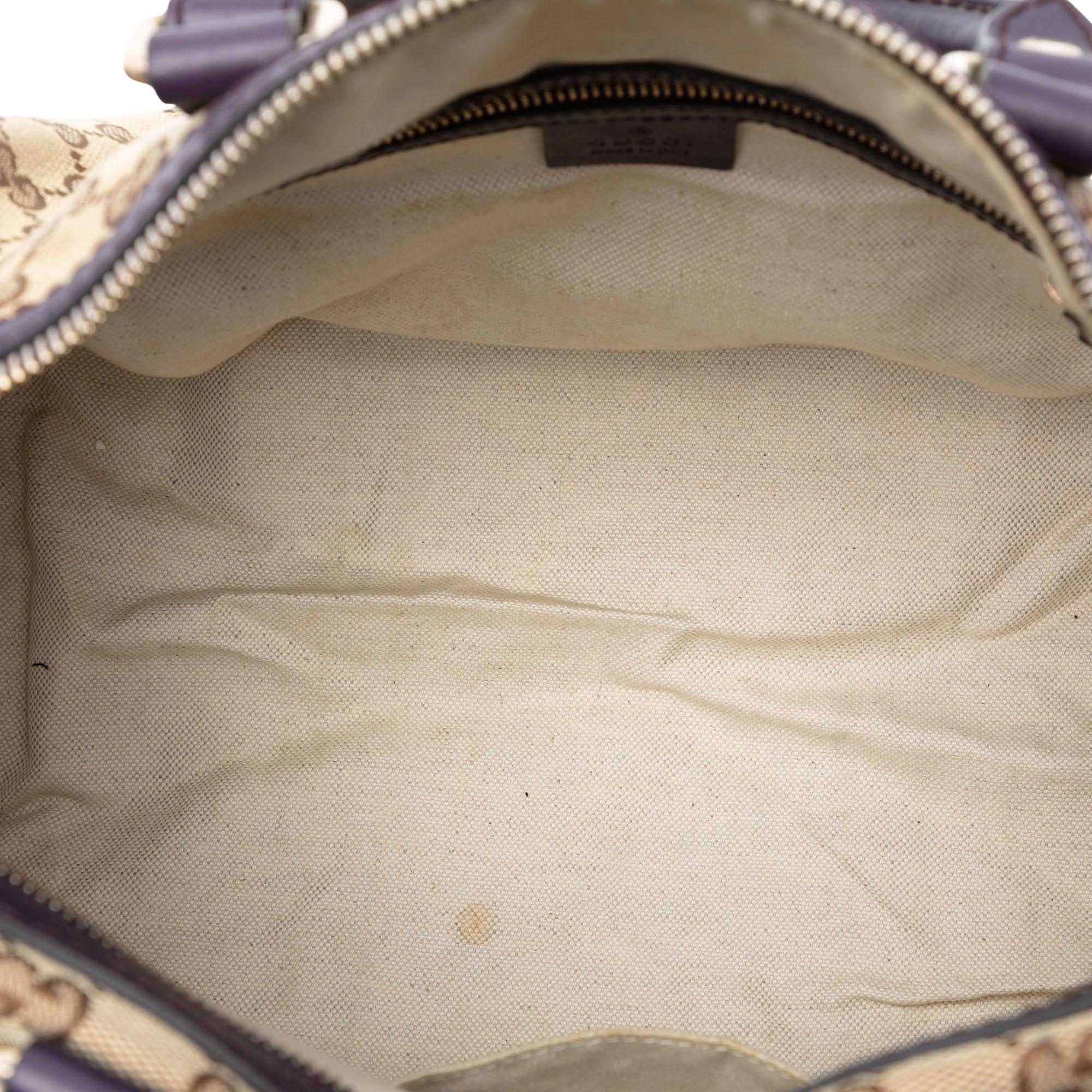 Gucci Medium GG Canvas Joy Boston Bag