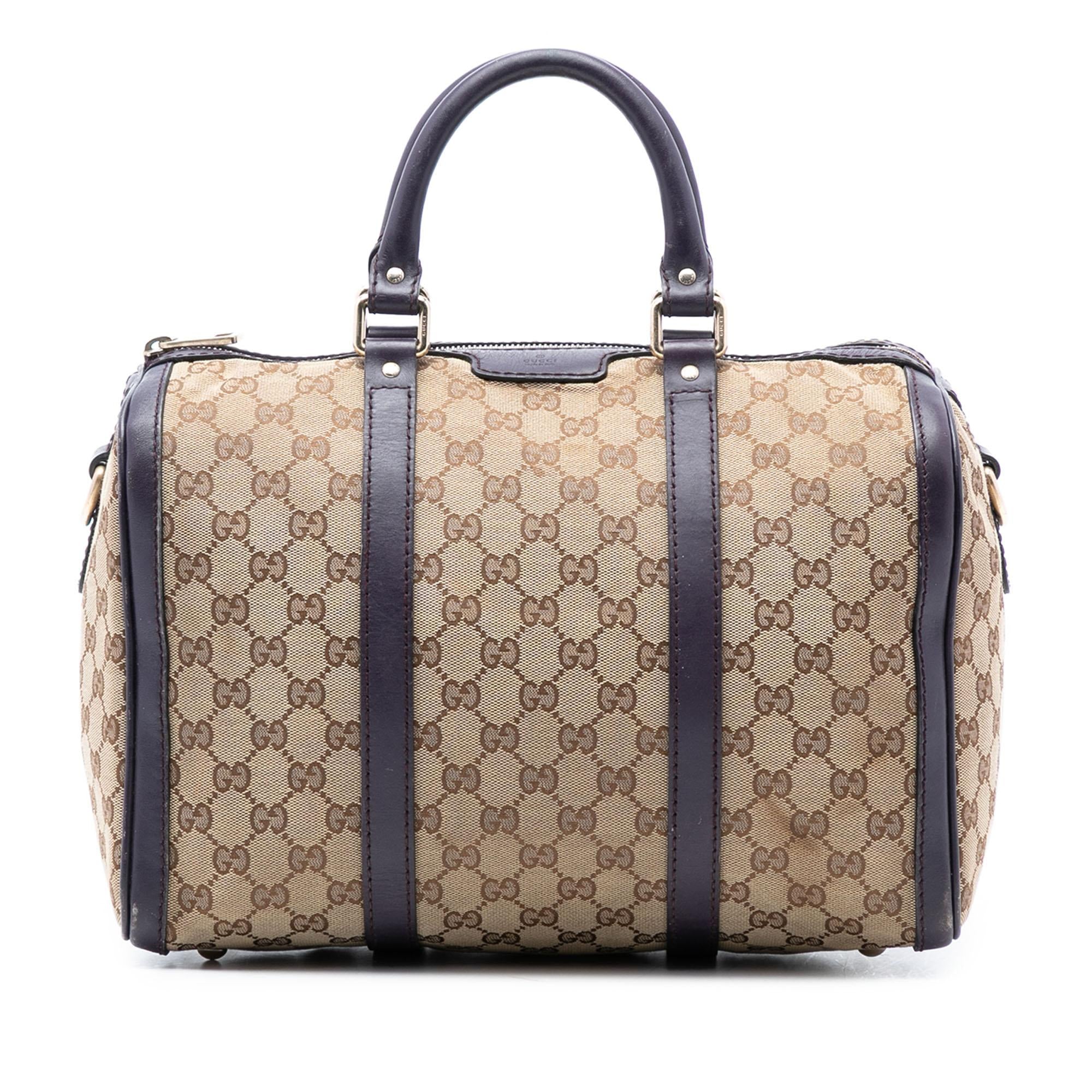 Gucci Medium GG Canvas Joy Boston Bag