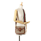 Gucci Medium GG Canvas Lady Web Crossbody