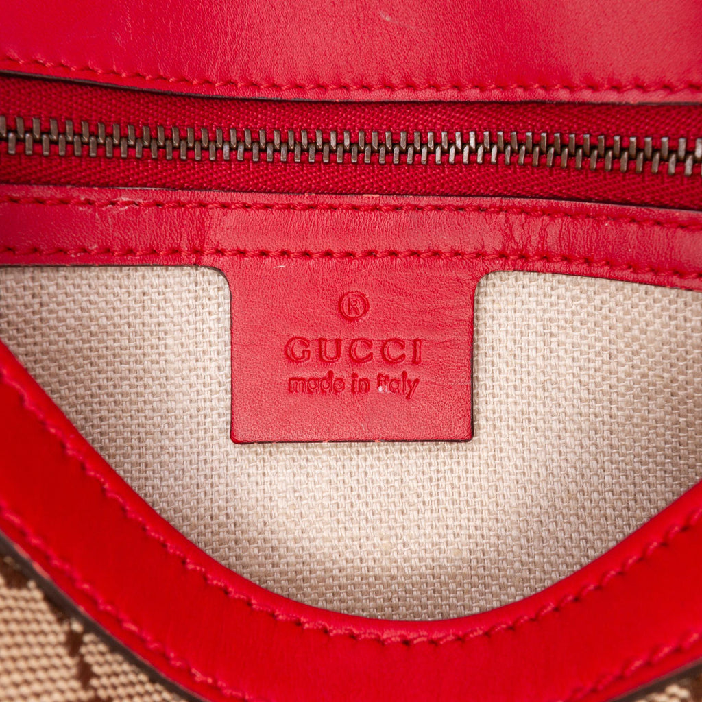 Gucci Medium GG Canvas Lady Web Crossbody