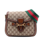 Gucci Medium GG Canvas Lady Web Crossbody