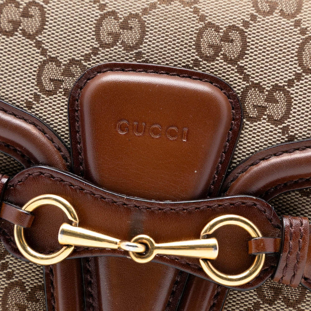 Gucci Medium GG Canvas Lady Web Crossbody