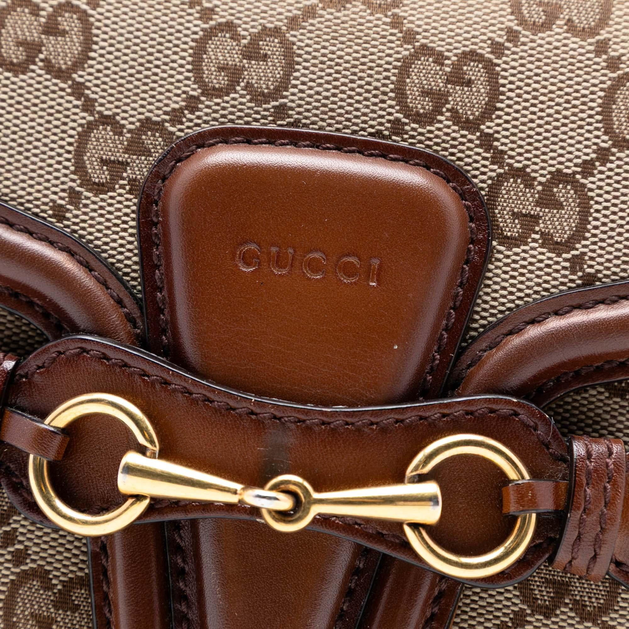 Gucci Medium GG Canvas Lady Web Crossbody