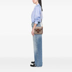 Gucci Medium GG Canvas Lady Web Crossbody