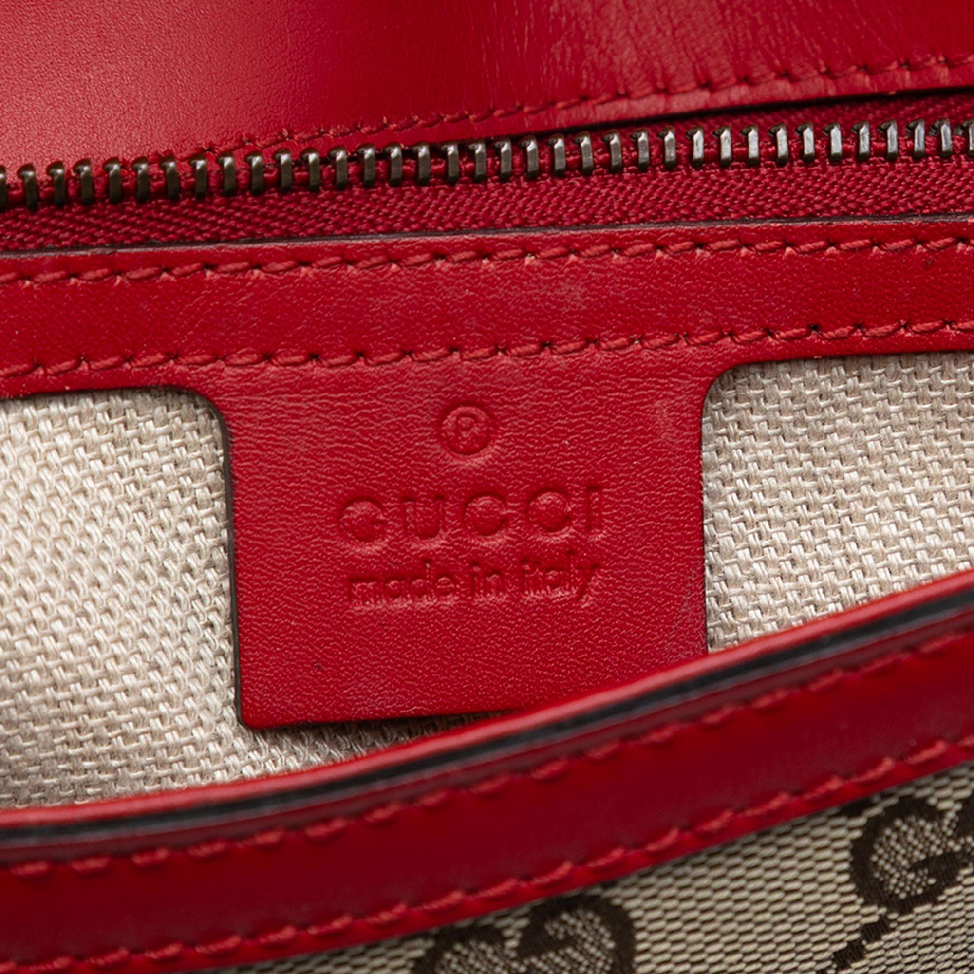 Gucci Medium GG Canvas Lady Web Crossbody