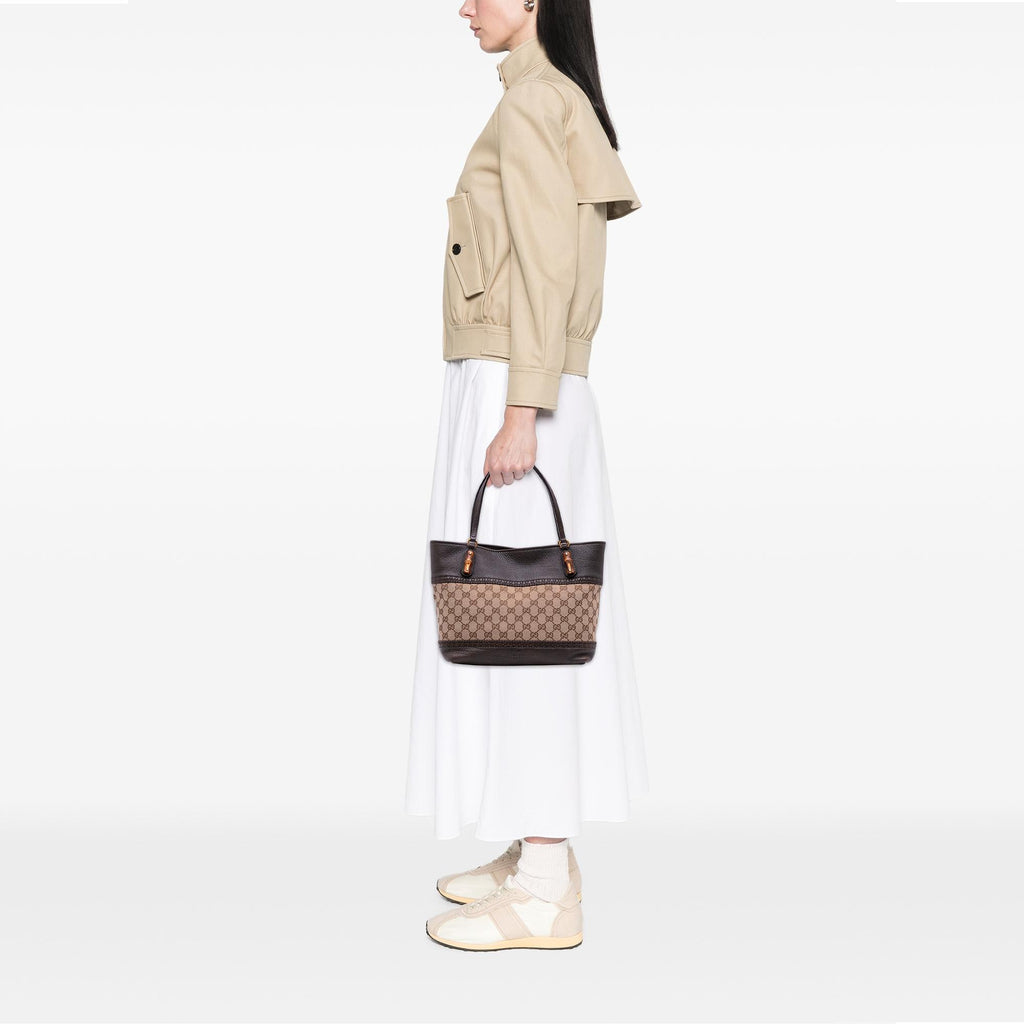 Gucci Medium GG Canvas Laidback Crafty Tote