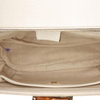 Gucci Medium GG Canvas New Bamboo Satchel