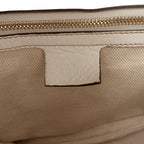 Gucci Medium GG Canvas New Bamboo Satchel