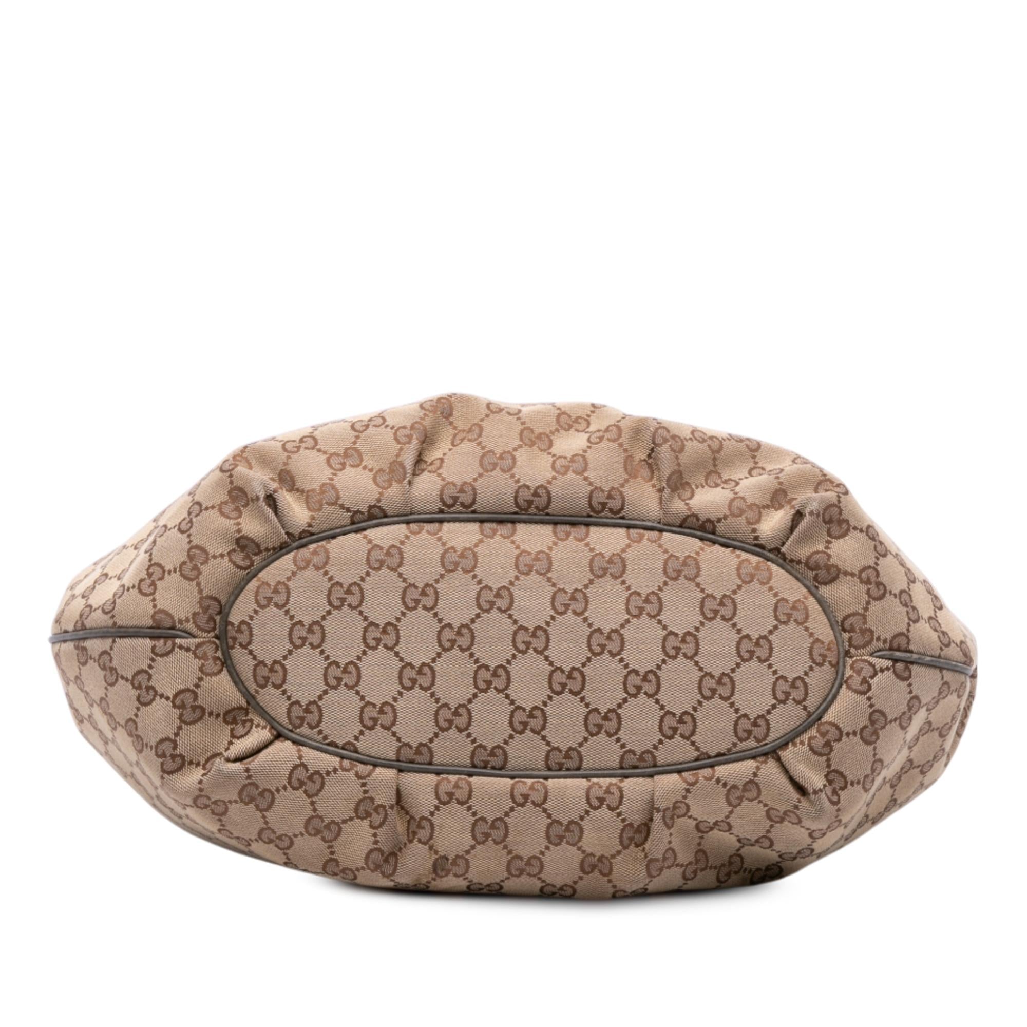 Gucci Medium GG Canvas Pelham Hobo